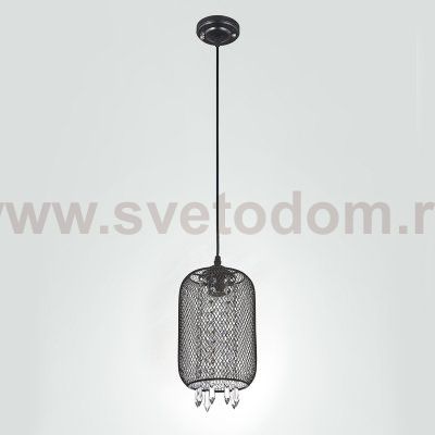 Подвесной светильник Escada 1125/1S E27*60W Black ANTARES