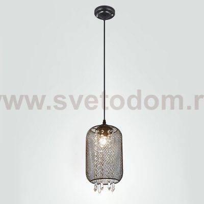 Подвесной светильник Escada 1125/1S E27*60W Black ANTARES