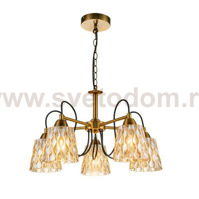Подвесной светильник Escada 1125/5PL E27*40W Brass DREAM