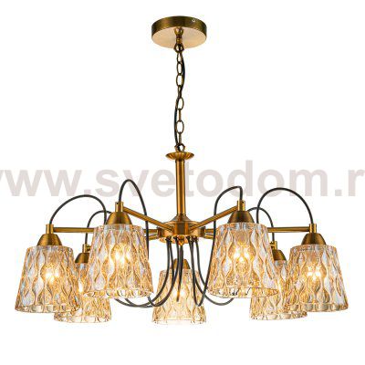 Подвесной светильник Escada 1125/7PL E27*40W Brass DREAM