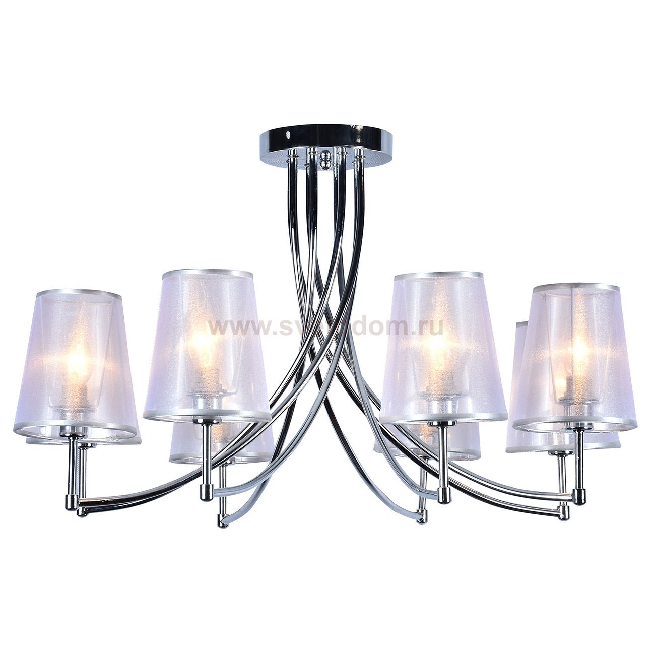 Потолочный светильник Escada 1126/8PL E14*60W Chrome ORIOLE