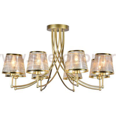 Потолочный светильник Escada 1126/8PL E14*60W Gold ORIOLE