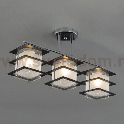 Потолочный светильник Escada 1127/3PL E27*60W Chrome NORMAN
