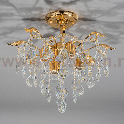 Потолочный светильник Escada 1128/4 E27*60W French Gold MONA