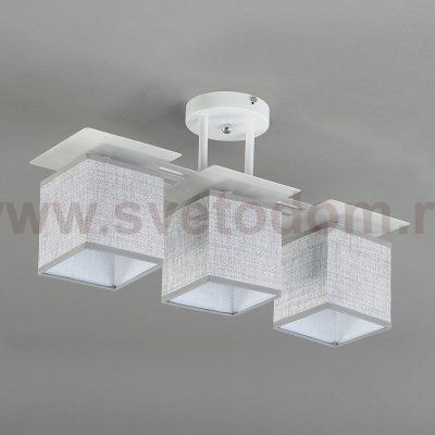 Потолочный светильник Escada 1129/3PL E27*60W White/Grey