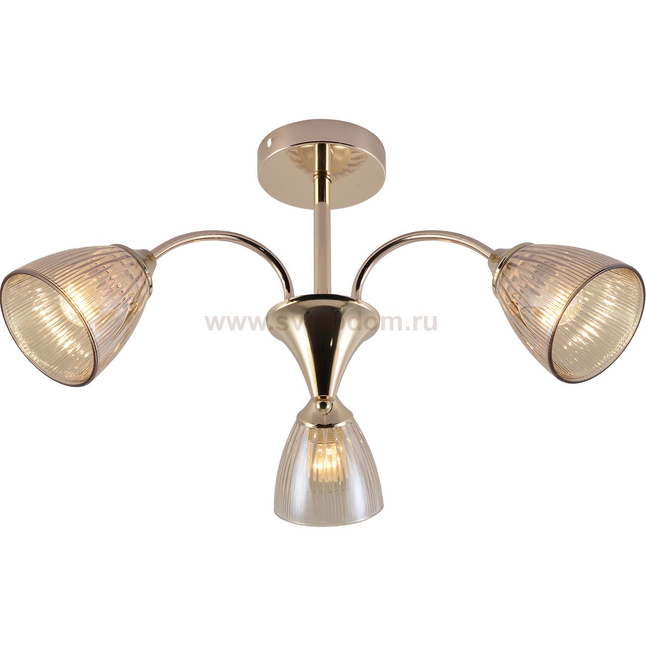 Светильник на штанге Escada 1129/3P E27*60W Gold AMELIA