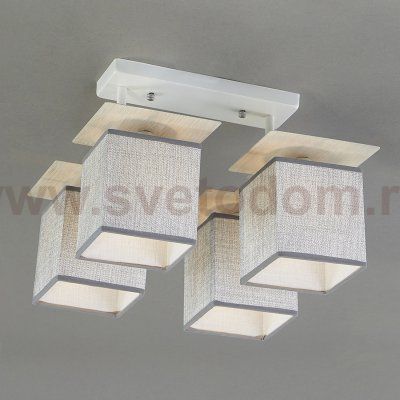Потолочный светильник Escada 1129/4PL E27*60W White/Grey