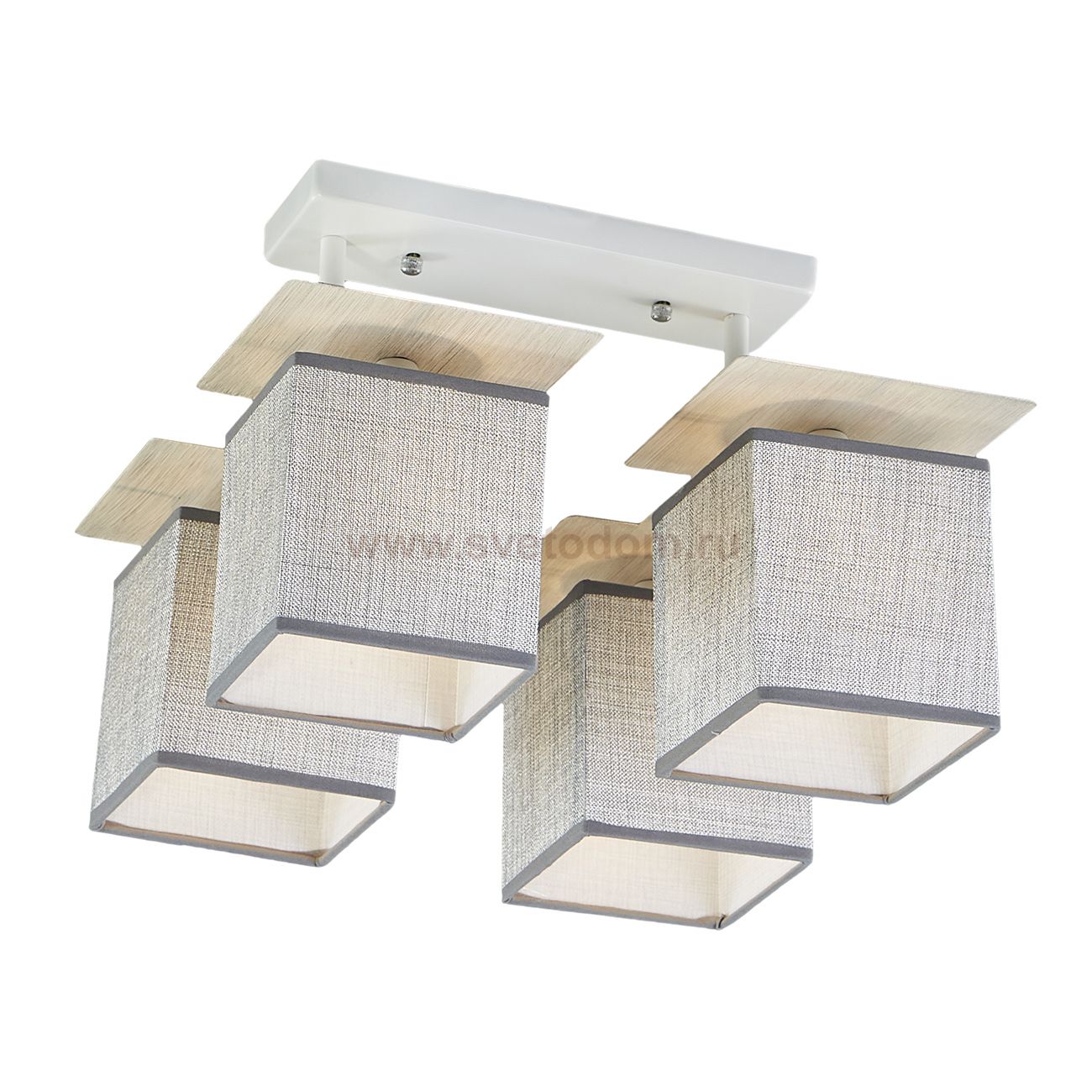 Потолочный светильник Escada 1129/4PL E27*60W White/Grey