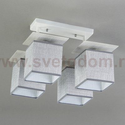 Потолочный светильник Escada 1129/4PL E27*60W White/Grey
