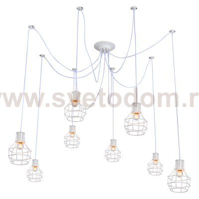 Подвесной светильник Escada 1129/8S E27*60W White