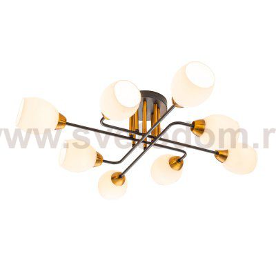 Светильник на штанге Escada 1132/8P E27*60W Black HOPE