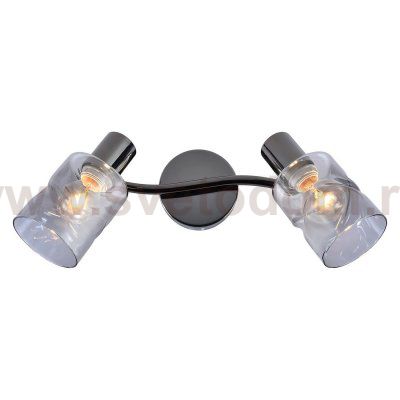 Настенный светильник Escada 1133/2 E14*60W Pearl black TWIST
