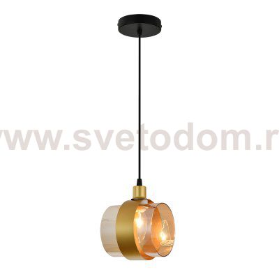 Подвесной светильник Escada 1139/1P E14*40W Black/Gold
