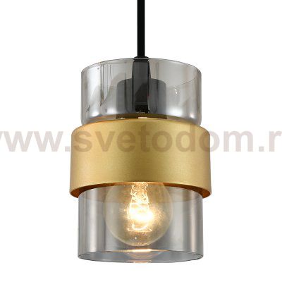 Подвесной светильник Escada 1139/3S E14*40W Black/Gold