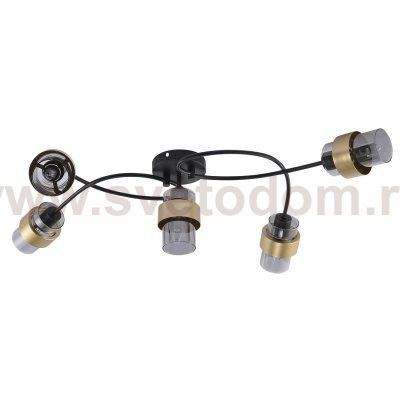 Потолочный светильник Escada 1139/5P E14*40W Black/Gold