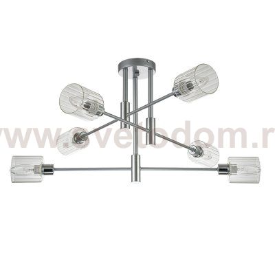 Светильник на штанге Escada 1140/6P E14*40W Silver/Chrome REFLEX