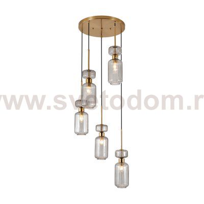 Подвесной светильник Escada 1141/5S E14*60W Smoke