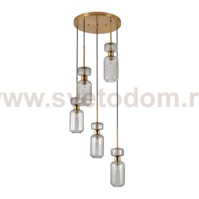 Подвесной светильник Escada 1141/5S E14*60W Smoke