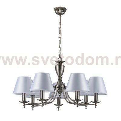 Подвесной светильник Escada 1144/7PL E14*40W Satin nickel BOLERO
