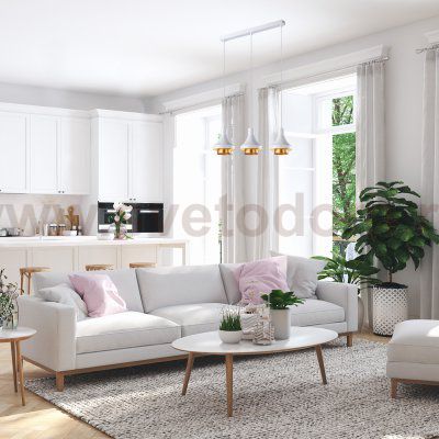 Подвесной светильник Escada 1147/3S E27*60W White