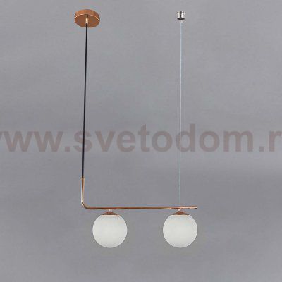 Подвесной светильник Escada 1163/2S E27*5W Black/Gold BOLTON