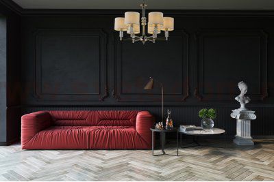 Подвесной светильник Escada 1167/6S E14*40W Nickel