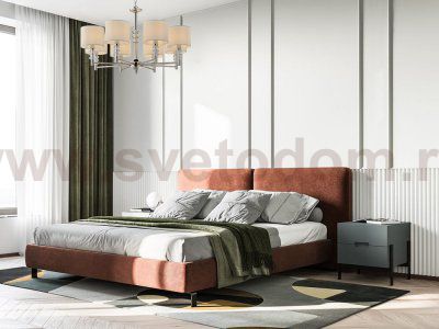 Подвесной светильник Escada 1167/8S E14*40W Nickel