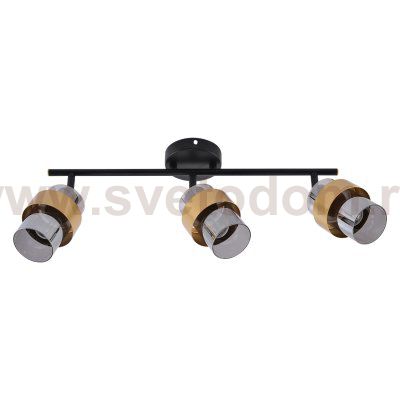 Настенно-потолочный свет Escada 1169/3A E14*40W Black/Gold