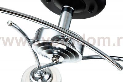 Потолочный светильник Escada 1170/3P E27*60W Chrome/Black