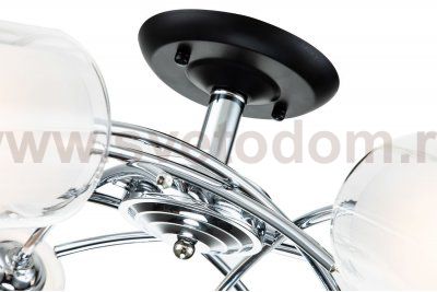 Потолочный светильник Escada 1170/6P E27*60W Chrome/Black