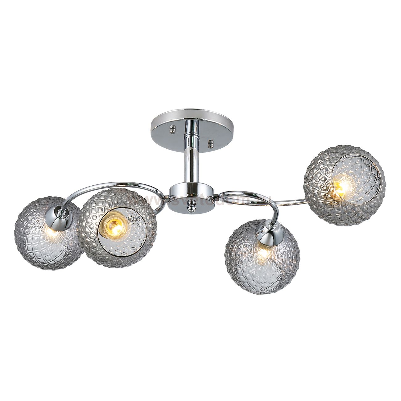 Потолочный светильник Escada 1174/4P E27*40W Chrome EMILY