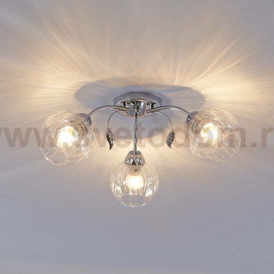 Потолочный светильник Escada 1175/3P E27*40W Chrome RIHANNA