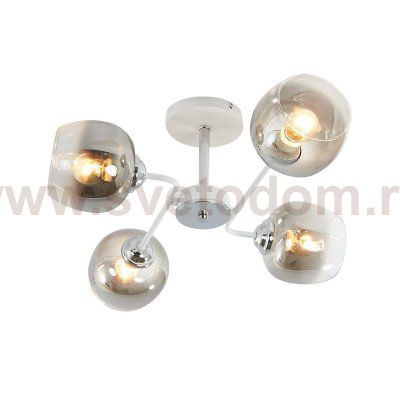 Потолочный светильник Escada 1177/4P E27*60W White/Chrome HENRY