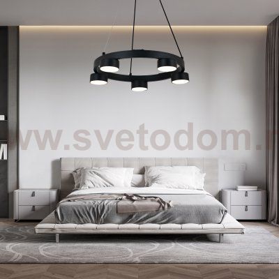 Подвесной светильник Escada 1180/5S GX53*12W Black