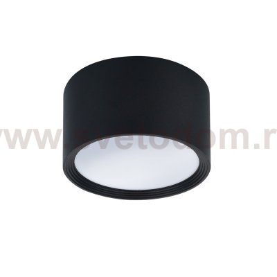 Потолочный светильник Escada 20005SMU/04 LED 18W 4200K черный матовый 20005LED