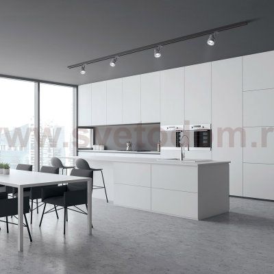 Трек Escada 20035TRA/01 GU10 серебро матовое/хром 20035