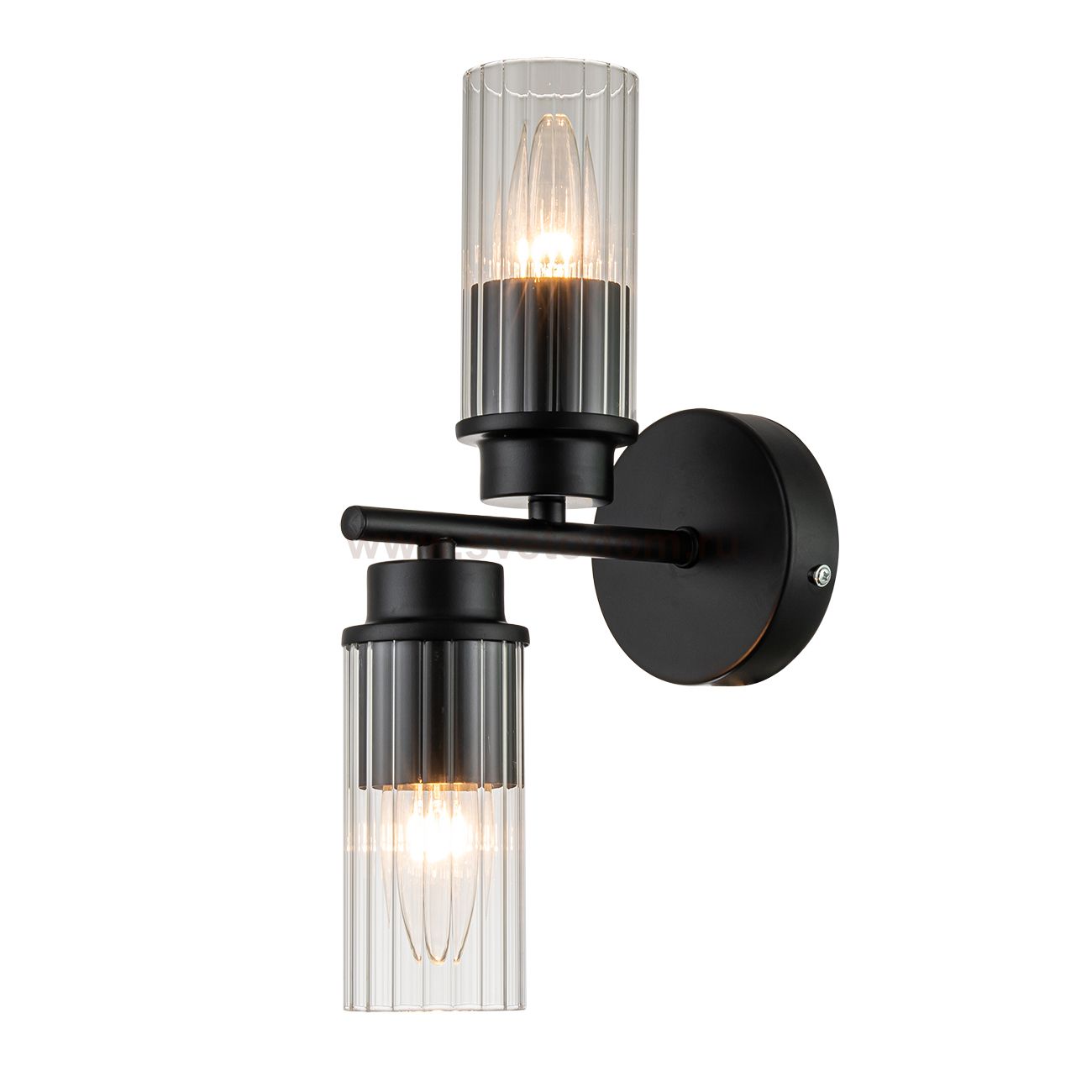 Настенный светильник Escada 2100/2A E14*40W Black REVERSE