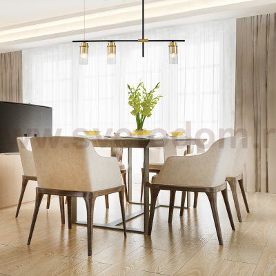 Светильник на штанге Escada 2100/3P E14*40W Gold REVERSE