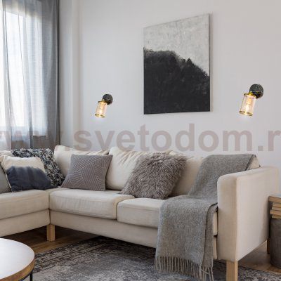 Настенный светильник Escada 2104/1A E14*40W Marble/Chrome