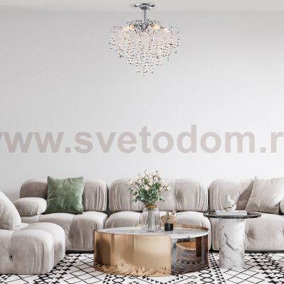 Светильник на штанге Escada 2106/5P E14*40W Chrome SARDENA