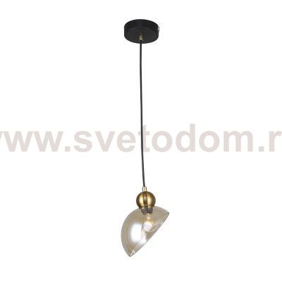 Подвесной светильник Escada 2109/1S E14*40W Black/Brass