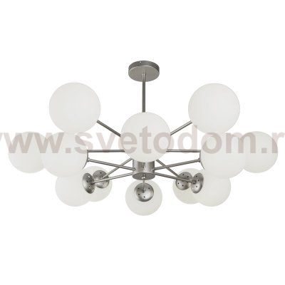 Светильник на штанге Escada 2110/12P E14*40W Satin nickel ETHEREAL