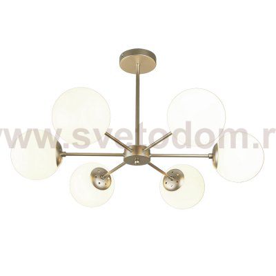 Светильник на штанге Escada 2110/6P E14*40W Champangne gold ETHEREAL