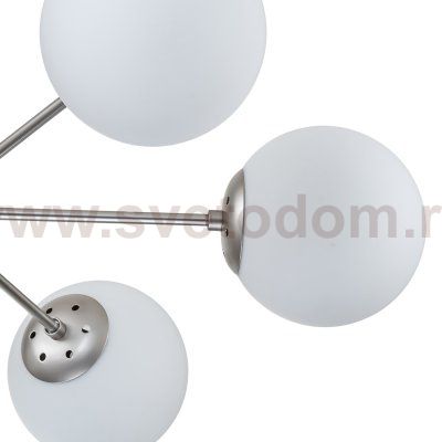 Светильник на штанге Escada 2110/6P E14*40W Satin nickel ETHEREAL