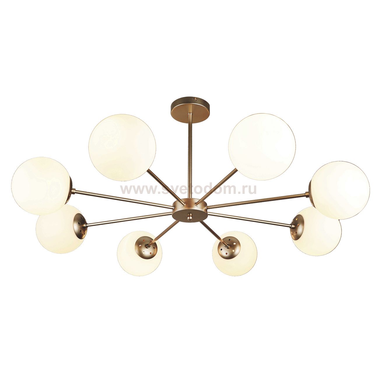 Светильник на штанге Escada 2110/8P E14*40W Champangne gold ETHEREAL