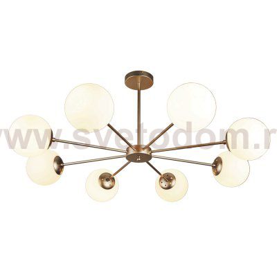 Светильник на штанге Escada 2110/8P E14*40W Champangne gold ETHEREAL