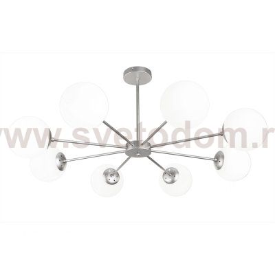 Светильник на штанге Escada 2110/8P E14*40W Satin nickel ETHEREAL
