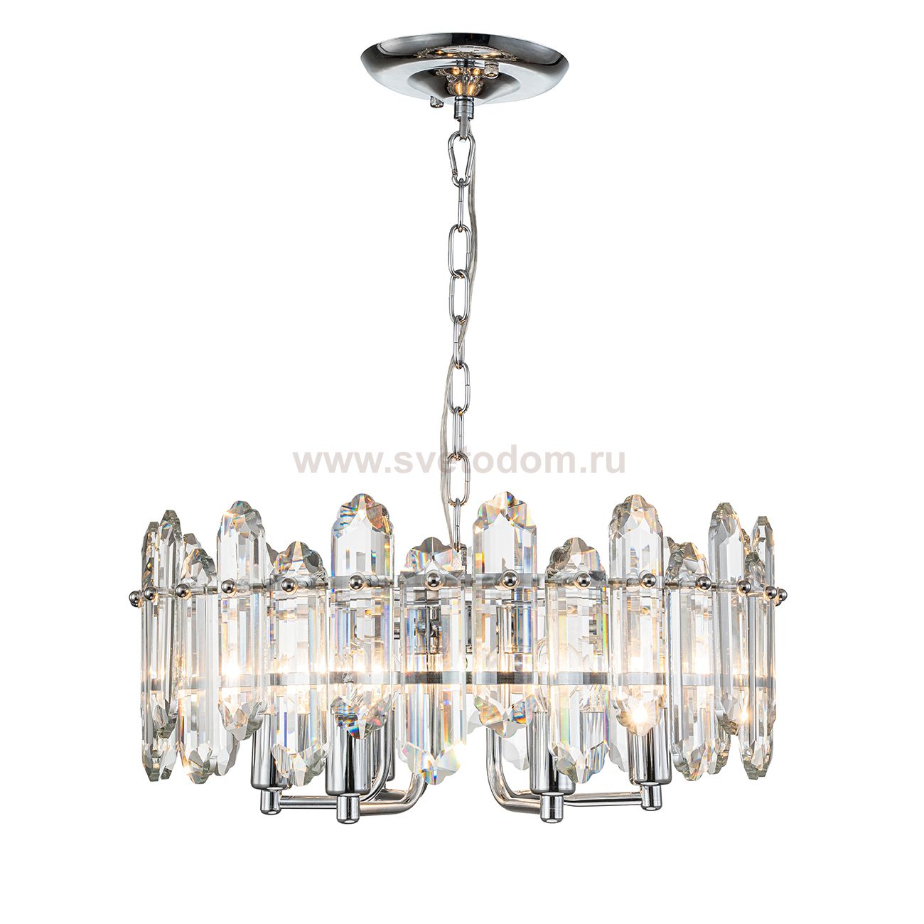 Подвесной светильник Escada 2111/6S E14*40W Chrome TIARA
