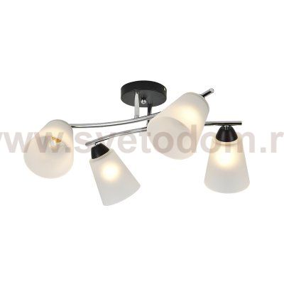 Потолочный светильник Escada 2132/4P E27*60W Black/Chrome