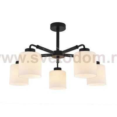 Светильник на штанге Escada 2133/5P E27*60W Black marble